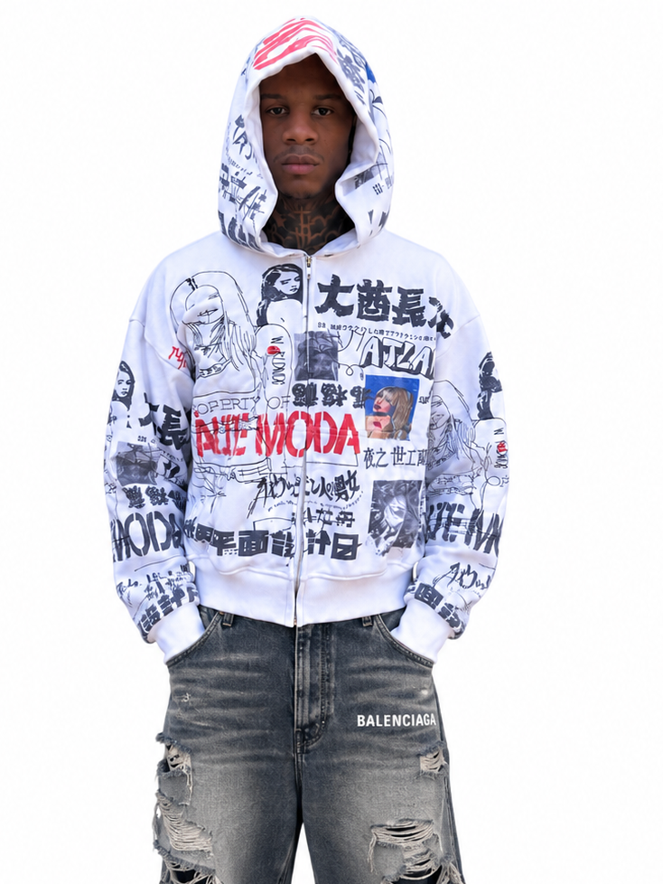 ALTEZ1 WHITE ZIP